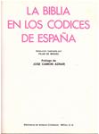 LA BIBLIA EN LOS CÓDICES DE ESPAÑA. | 9999900125801 | Llibres de Companyia - Libros de segunda mano Barcelona