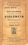 REFLEXIONES SOBRE LA VIOLENCIA | 9999900236927 | Sorel, Jorge | Llibres de Companyia - Libros de segunda mano Barcelona