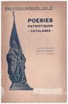 POESIES PATRIOTIQUES CATALANES. Biblioteca Bonavía, vol. IV | 9999900042221 | Llibres de Companyia - Libros de segunda mano Barcelona