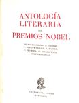 ANTOLOGIA LITERARIA DE PREMIOS NOBEL | 9999900021455 | Llibres de Companyia - Libros de segunda mano Barcelona