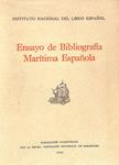 ENSAYO DE BIBLIOGRAFIA MARÍTIMA ESPAÑOLA | 9999900236996 | Llibres de Companyia - Libros de segunda mano Barcelona