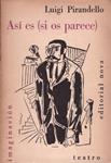 ASÍ ES (SI OS PARECE) | 9999900222494 | Priandello, Luigi | Llibres de Companyia - Libros de segunda mano Barcelona