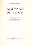 DIALOGOS DE AMOR | 9999900237368 | Hebreo, Leon | Llibres de Companyia - Libros de segunda mano Barcelona