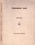 HUMANA VOZ | 9999900158311 | Parellada, José Jorge | Llibres de Companyia - Libros de segunda mano Barcelona