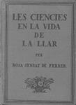 LES CIÈNCIES EN LA VIDA DE LA LLAR | 9999900083422 | Sensat de Ferrer, Rosa | Llibres de Companyia - Libros de segunda mano Barcelona