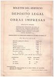 BOLETIN DEL DEPOSITO LEGAL DE OBRAS IMPRESAS 3 | 9999900039542 | Llibres de Companyia - Libros de segunda mano Barcelona