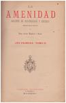 LA AMENIDAD. Boletín de ilustración y recreo. Año primero. 2 tomos | 9999900082166 | Gaspar y Alba, Jaime (director) | Llibres de Companyia - Libros de segunda mano Barcelona