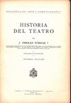 HISTORIA DEL TEATRO | 9999900237313 | Torras, J. Ferran | Llibres de Companyia - Libros de segunda mano Barcelona