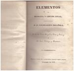 ELEMENTOS DE MEDICINA Y CIRUJIA LEGAL, ARREGLADOS A LA LEGISLACION ESPAÑOLA | 9999900082159 | Peiro y Rodrigo, Pedro Miguel de. José Rodrigo y Martínez | Llibres de Companyia - Libros de segunda mano Barcelona