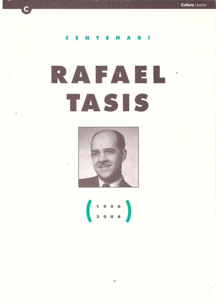 RAFAEL TASIS (1906-2006) | 9999900015294 | Llibres de Companyia - Libros de segunda mano Barcelona