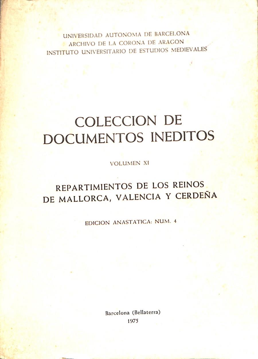 COLECCION DE DOCUMENTOS INEDITOS VOLUMEN XI | 9999900236910 | AA.VV | Llibres de Companyia - Libros de segunda mano Barcelona