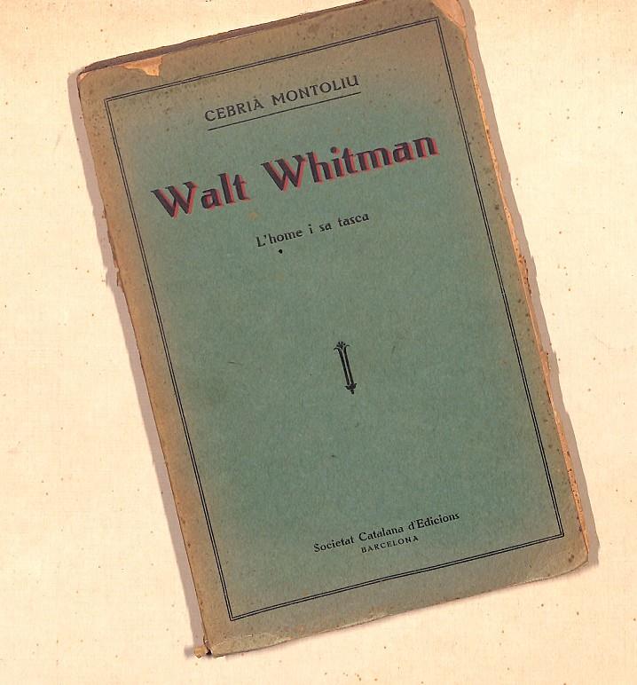 WALT WHITMAN | 9999900237757 | Montoliu, Cebrià | Llibres de Companyia - Libros de segunda mano Barcelona