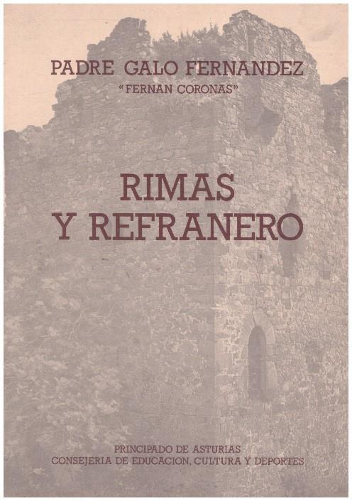 RIMAS Y REFRANERO | 9999900233964 | Fernandez, Galo  | Llibres de Companyia - Libros de segunda mano Barcelona