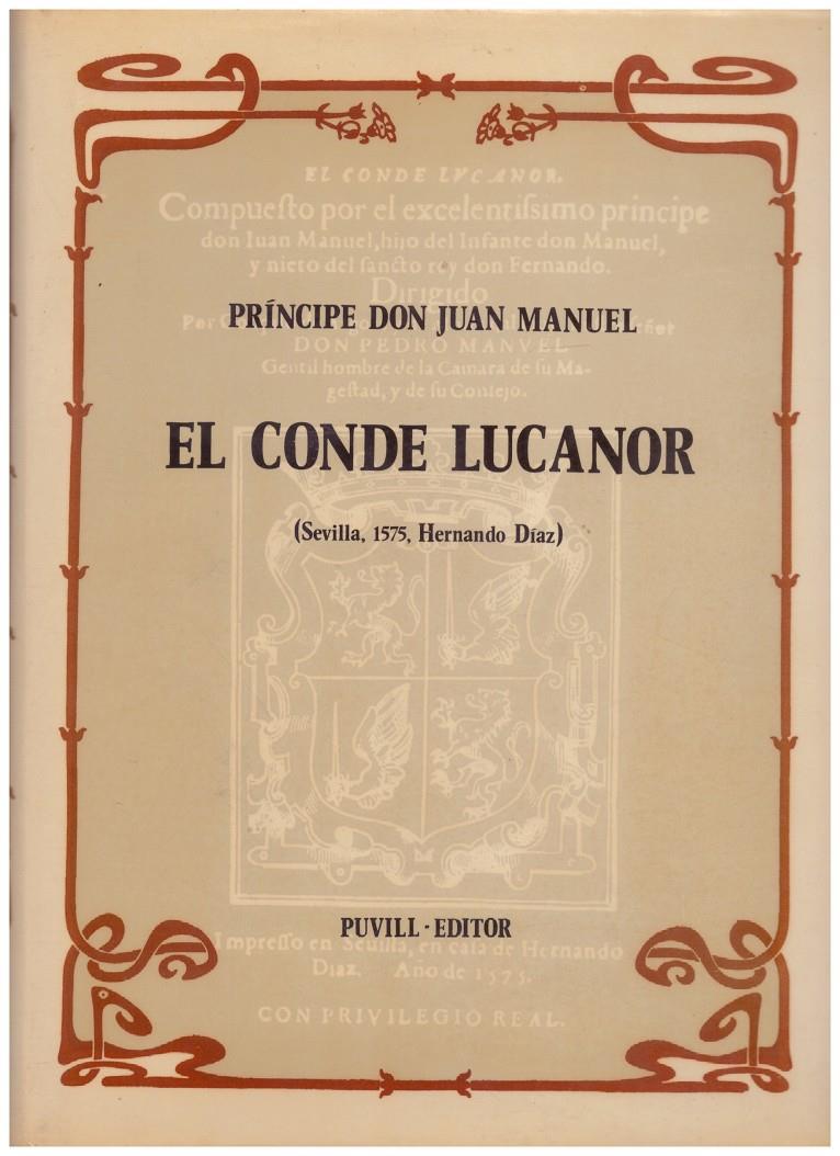 EL CONDE LUCANOR | 9999900010695 | Manuel, Juan | Llibres de Companyia - Libros de segunda mano Barcelona