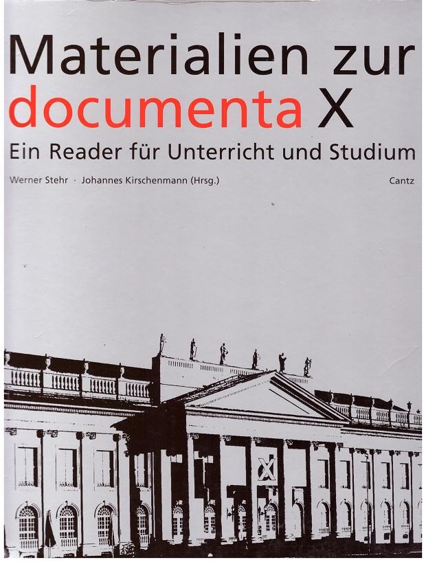 MATERIALIEN ZUR DOCUMENTA X. Ein Reader fur Unterricht und Studium | 9999900014440 | Sther, Werner; Kirschemann, Johannes | Llibres de Companyia - Libros de segunda mano Barcelona