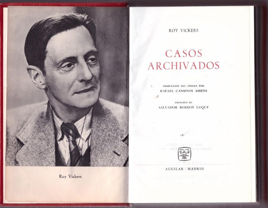 CASOS ARCHIVADOS. | 9999900098952 | Wickers, Roy. | Llibres de Companyia - Libros de segunda mano Barcelona