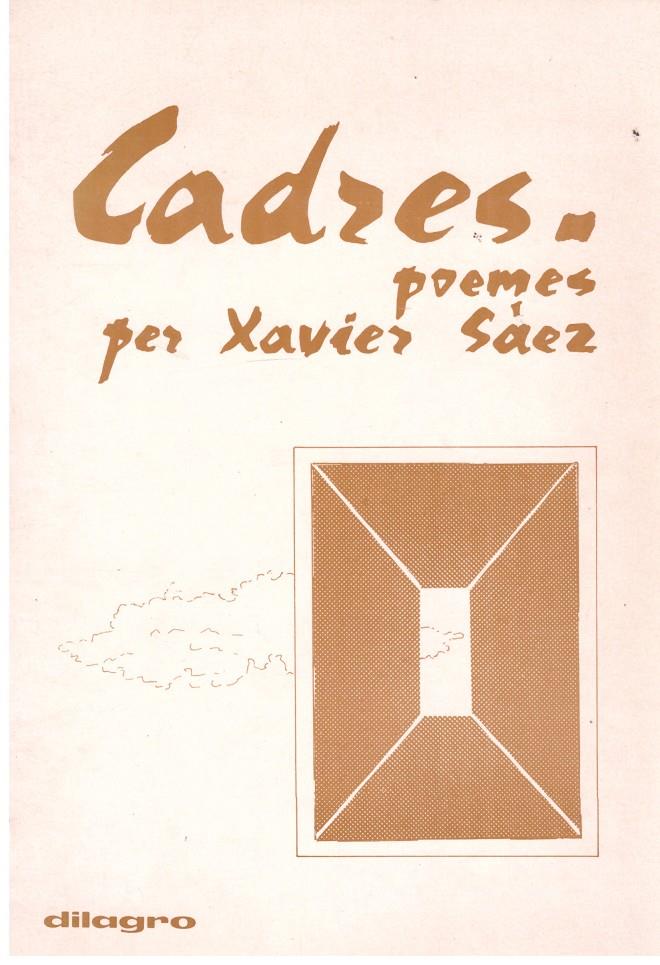 CADRES | 9999900024104 | Saez, Xavier. | Llibres de Companyia - Libros de segunda mano Barcelona