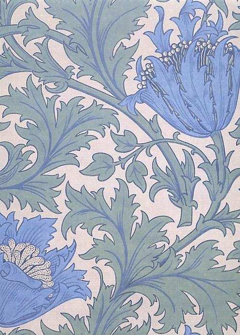 POSTAL: ANEMONE WALLPAPER. WILLIAM MORRIS | 9999900234282 | Llibres de Companyia - Libros de segunda mano Barcelona