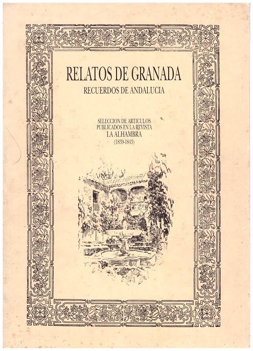 LA ALHAMBRA. RELATOS DE GRANADA. RECUERDOS DE ANDALUCÍA | 9999900018585 | Llibres de Companyia - Libros de segunda mano Barcelona