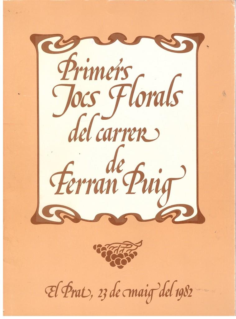 PRIMERS JOCS FLORALS DEL CARRER DE FERRAN PUIG | 9999900015270 | Llibres de Companyia - Libros de segunda mano Barcelona