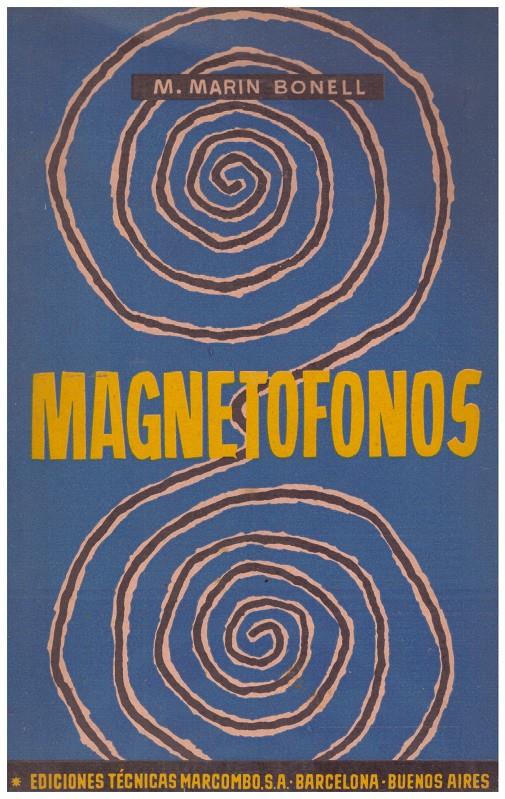 MAGNETOFONOS | 9999900077896 | Marín Bonell, Manuel | Llibres de Companyia - Libros de segunda mano Barcelona