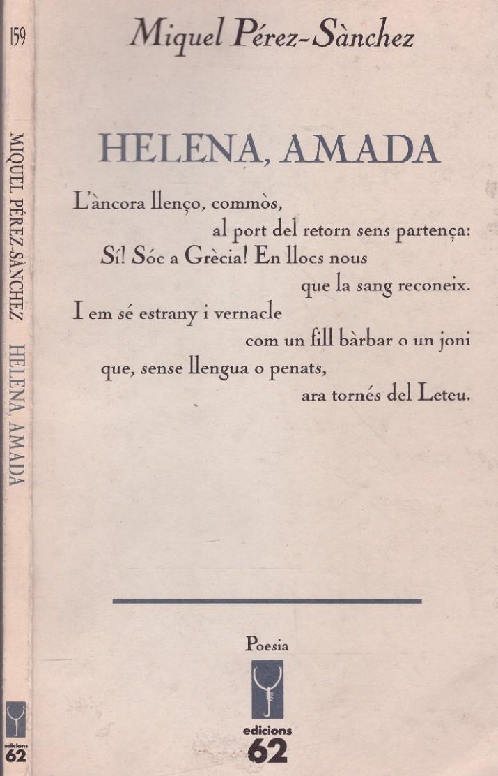 HELENA, AMADA | 9999900155631 | Pérez-Sànchez, Miquel | Llibres de Companyia - Libros de segunda mano Barcelona