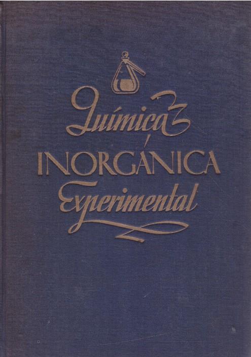 QUIMICA INORGANICA EXPERIMENTAL | 9999900133462 | Römpp, Hermann | Llibres de Companyia - Libros de segunda mano Barcelona