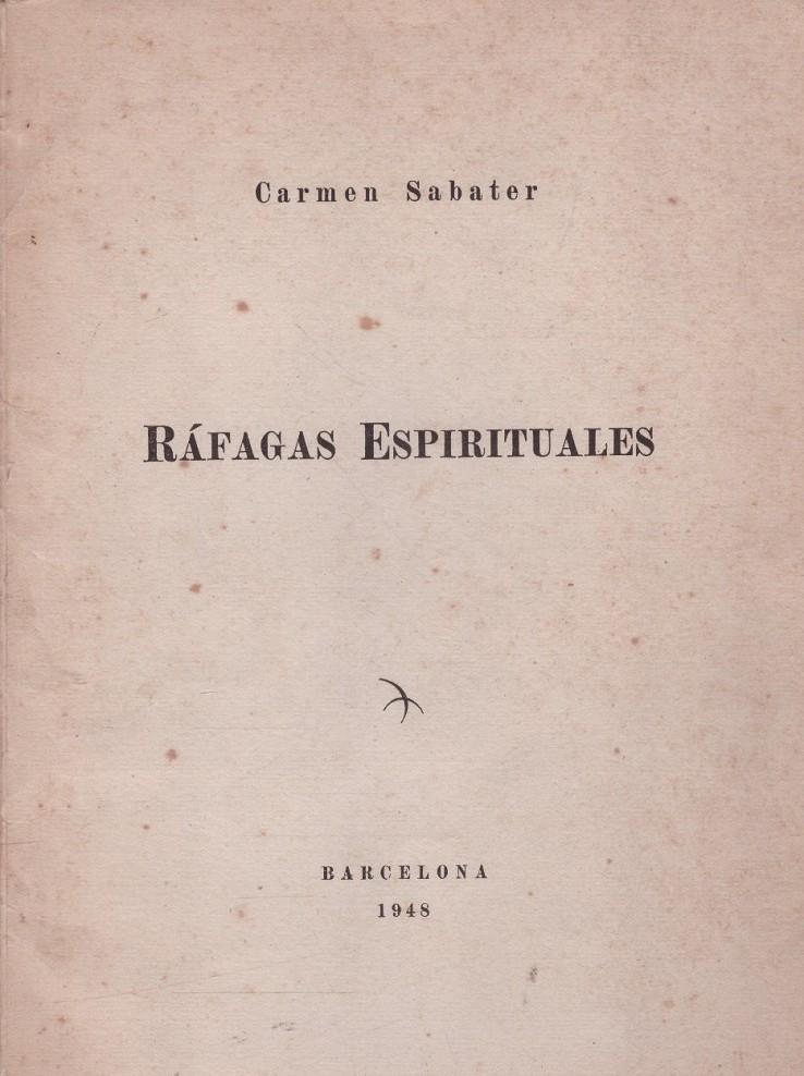 RÁFAGAS ESPIRITUALES | 9999900223637 | Sabater, Carmen | Llibres de Companyia - Libros de segunda mano Barcelona