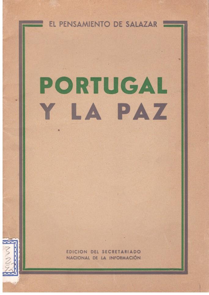 PORTUGAL Y LA PAZ | 9999900014051 | Llibres de Companyia - Libros de segunda mano Barcelona