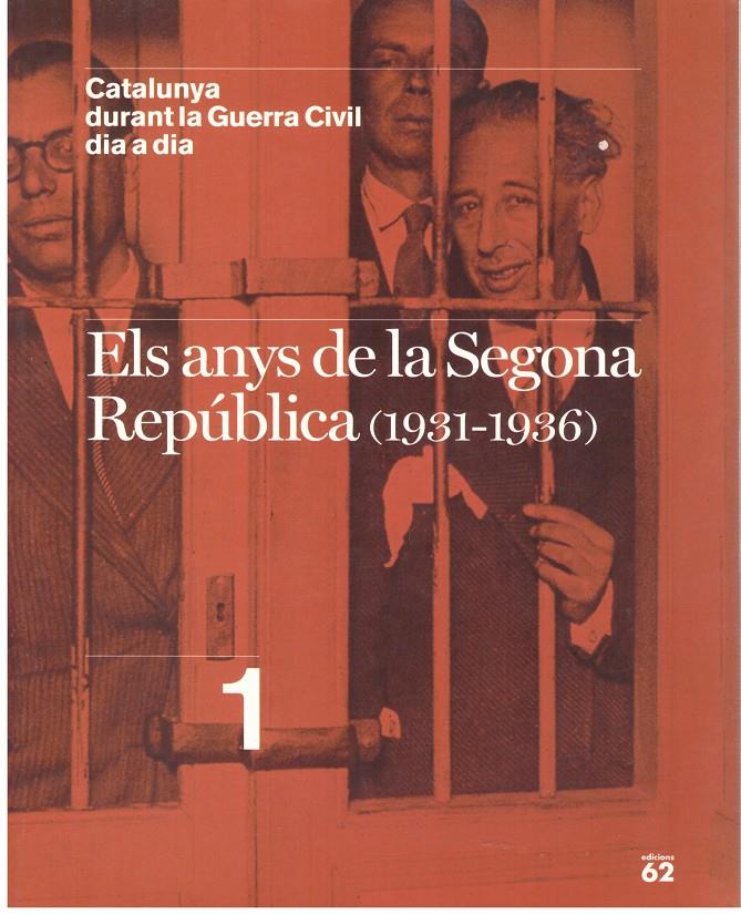 ELS ANYS DE LA SEGONA REPÚBLICA (1931-1936) | 9999900110234 | Llibres de Companyia - Libros de segunda mano Barcelona