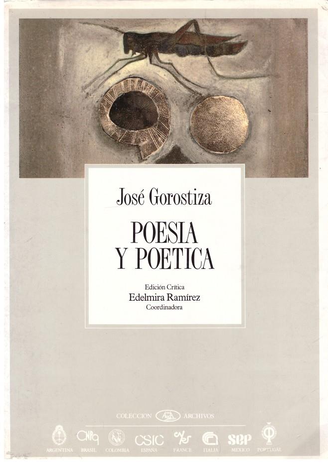 POESIA Y POETICA | 9999900178579 | GOROSTIZA, JOSÉ | Llibres de Companyia - Libros de segunda mano Barcelona