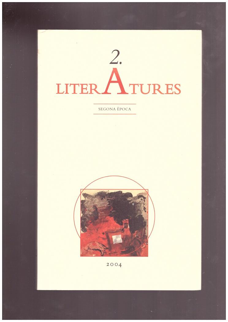 LITERATURES 2. SEGONA ÉPOCA | 9999900167771 | Llibres de Companyia - Libros de segunda mano Barcelona