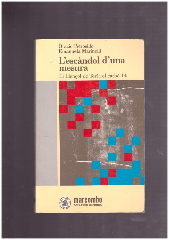 L'ESCANDOL D'UNA MESURA. | 9999900163124 | Petrosillo, Orazio y Emanuela Marinelli. | Llibres de Companyia - Libros de segunda mano Barcelona