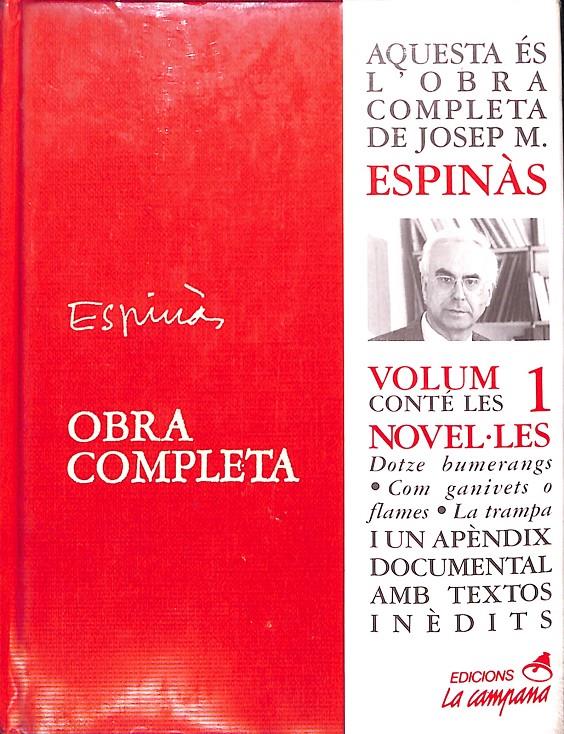 NOVEL·LES. Vol 1 | 9999900029550 | Espinàs, Josep M. | Llibres de Companyia - Libros de segunda mano Barcelona