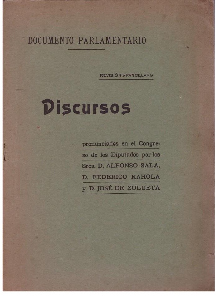 DISCURSOS | 9999900015553 | SALA, ALFONSO / RAHOLA, FEDERICO / ZULUETA, JOSE DE | Llibres de Companyia - Libros de segunda mano Barcelona