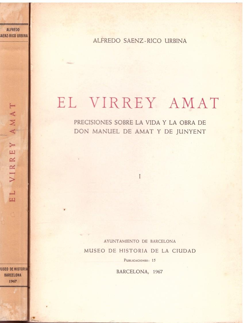 EL VIRREY AMAT | 9999900003819 | Saenz-Rico Urbina, Alfredo. | Llibres de Companyia - Libros de segunda mano Barcelona