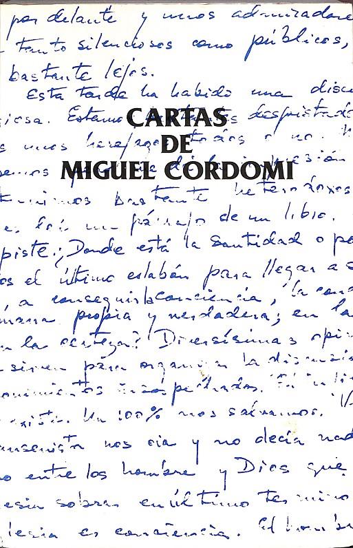 CARTAS DE MIGUEL CORDOMI | 9999900238112 | Llibres de Companyia - Libros de segunda mano Barcelona