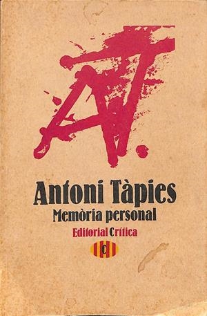 MEMORIA PERSONAL | 9999900236064 | Tàpies, Antoni | Llibres de Companyia - Libros de segunda mano Barcelona